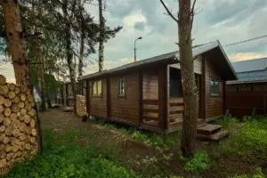 Гостевой дом в сосновом лесу на три комнаты до 6 гостей