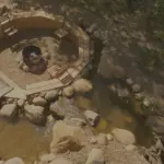 Гостевые дома ДомДом Валдай в Станках, общий вид: костровая зона у воды