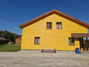 Большой Лесной коттедж 260 м² с камином до 14 гостей