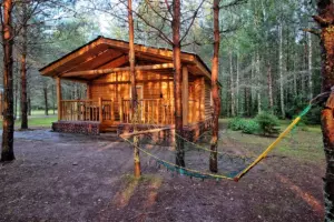 Двухкомнатный коттедж 42 м² с гостиной и спальней до 5 гостей