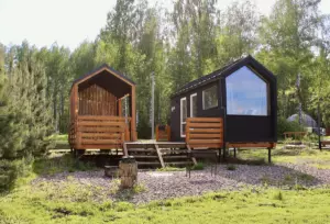 Глэмпинг «Rich Life Village» на реке Солоница под Ярославлем