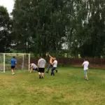 Загородный клуб Дункан в Прислоне, общий вид: футбольное поле