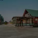 Гостевой комплекс Аллюр у Усть-Качки, общий вид: коттеджи комплекса