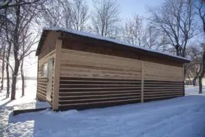 Большая беседка с террасой для праздника до 60 человек