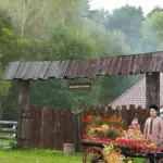 Курорт Царьград на Оке под Серпуховом, общий вид: территория курорта