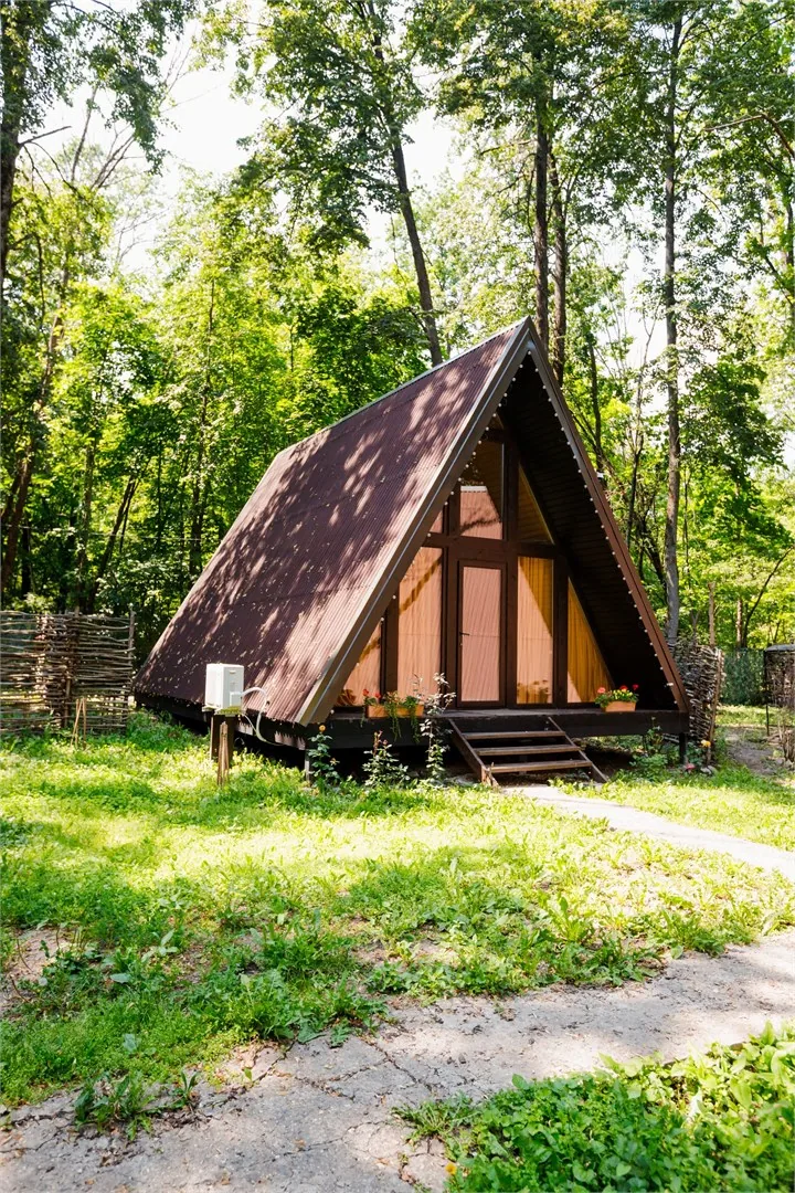 A-Frame «Янтарь» в лесу до 4 гостей