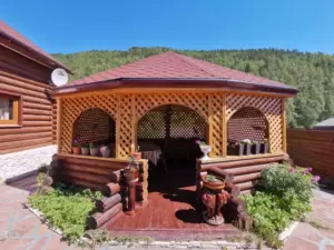 Коттедж 160 м² с камином и баней на дровах до 8 гостей