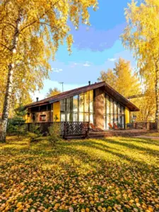 Половина дуплекса с мансардой и двумя спальнями до 8 гостей