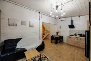 Двухэтажная вилла M 80 м² с тремя комнатами и террасой 35 м² до 6 гостей
