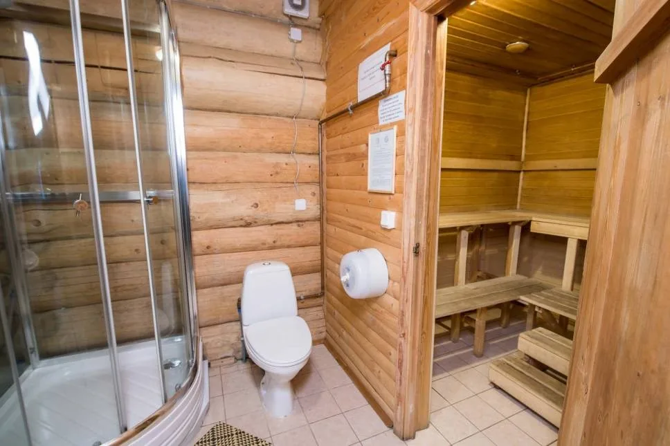 Коттедж «Дом Нептуна» 209 м² с камином и сауной до 8 гостей: сауна